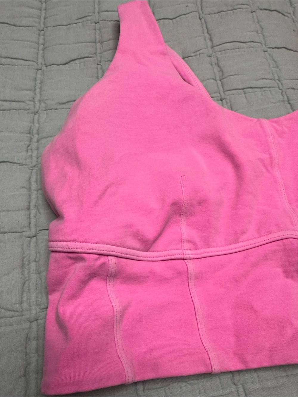 aerie Hot Pink Scoop Support Sports Bralette - Picture 4 of 6